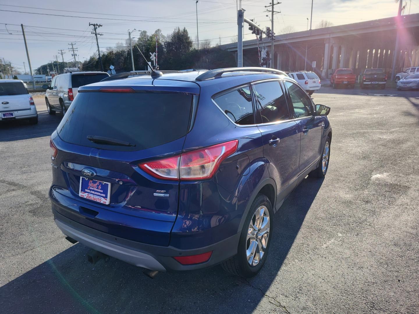 2015 Blue Ford Escape (1FMCU9G91FU) , located at 5700 Curlew Drive, Norfolk, VA, 23502, (757) 455-6330, 36.841885, -76.209412 - Photo#16